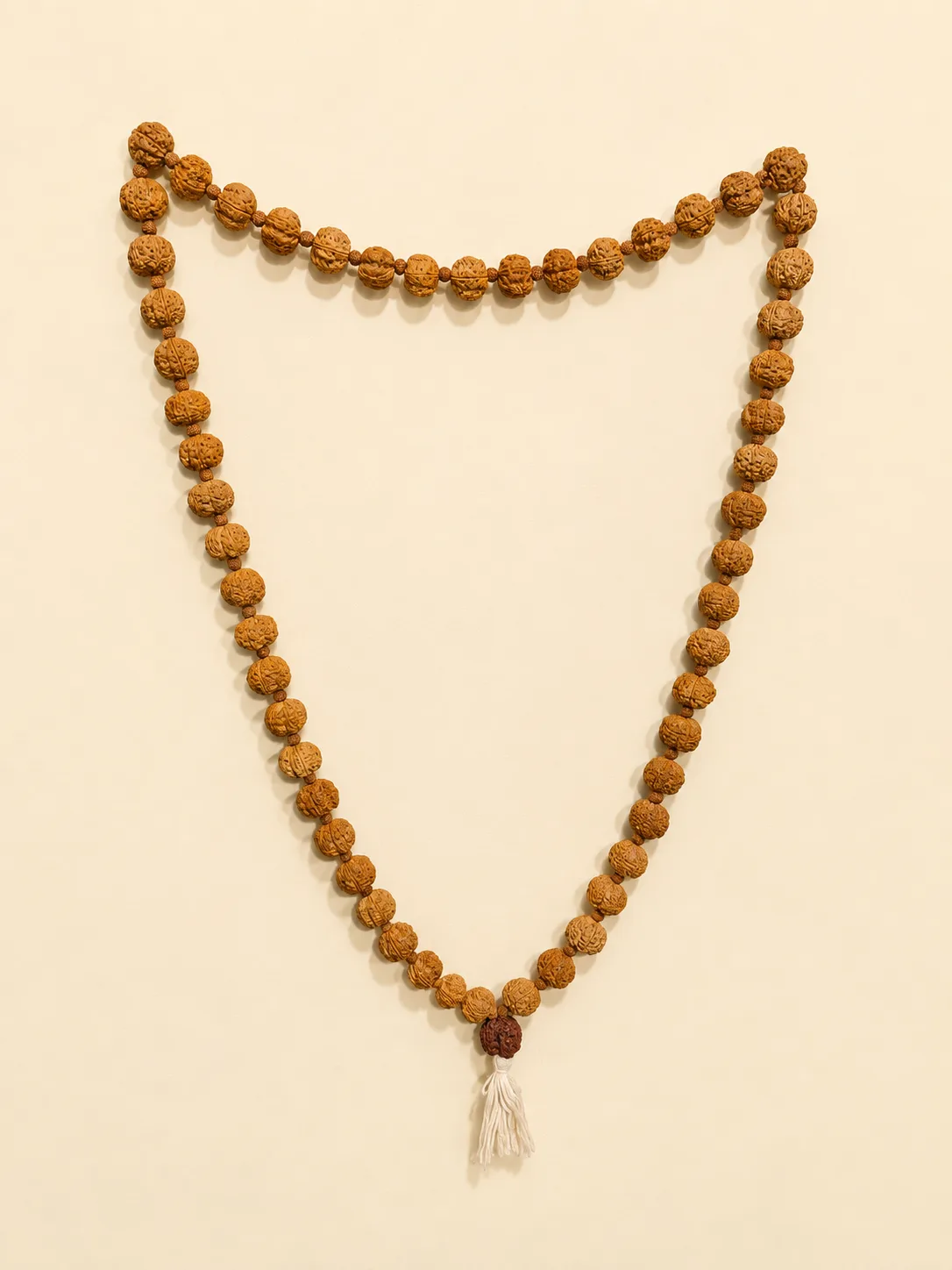 54 Bead 5 Mukhi Rudraksha Mala — authentic Nepali Rudraksha from Kathmandu