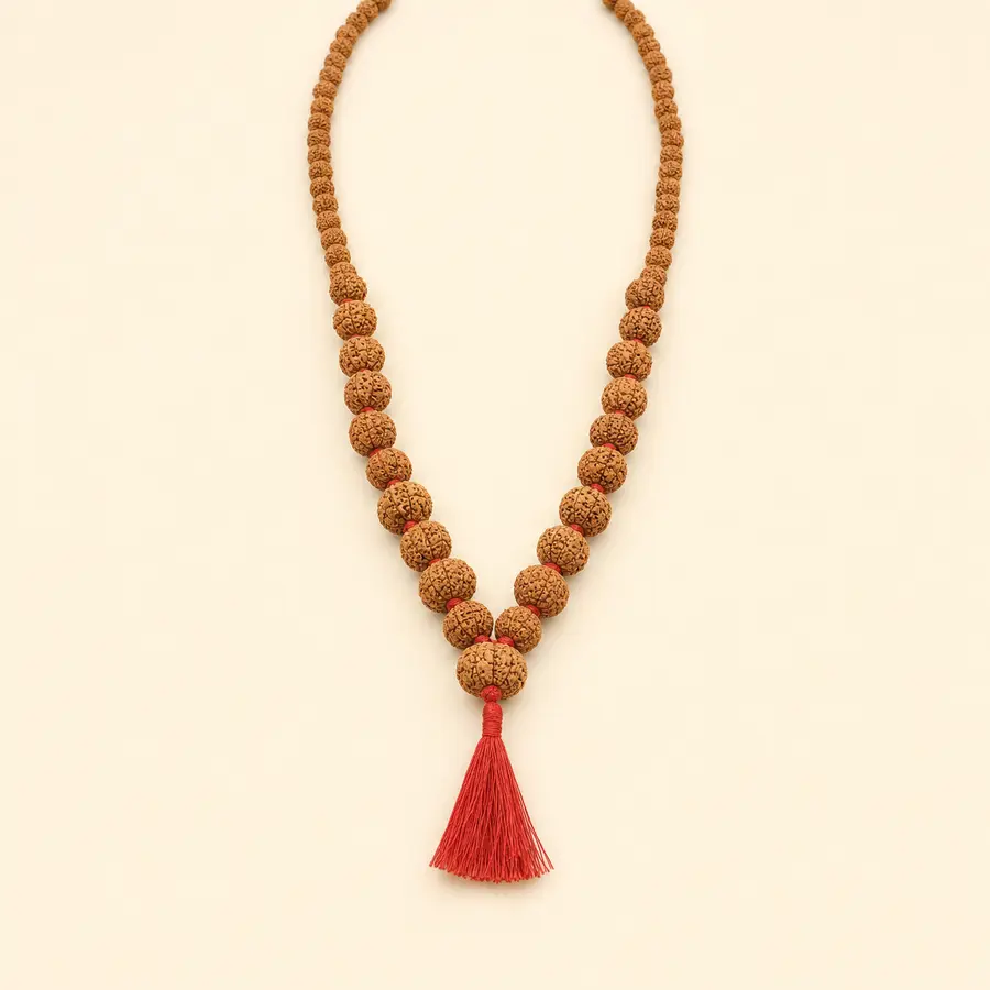 Basic Siddha Mala — custom rudraksha mala from Kathmandu